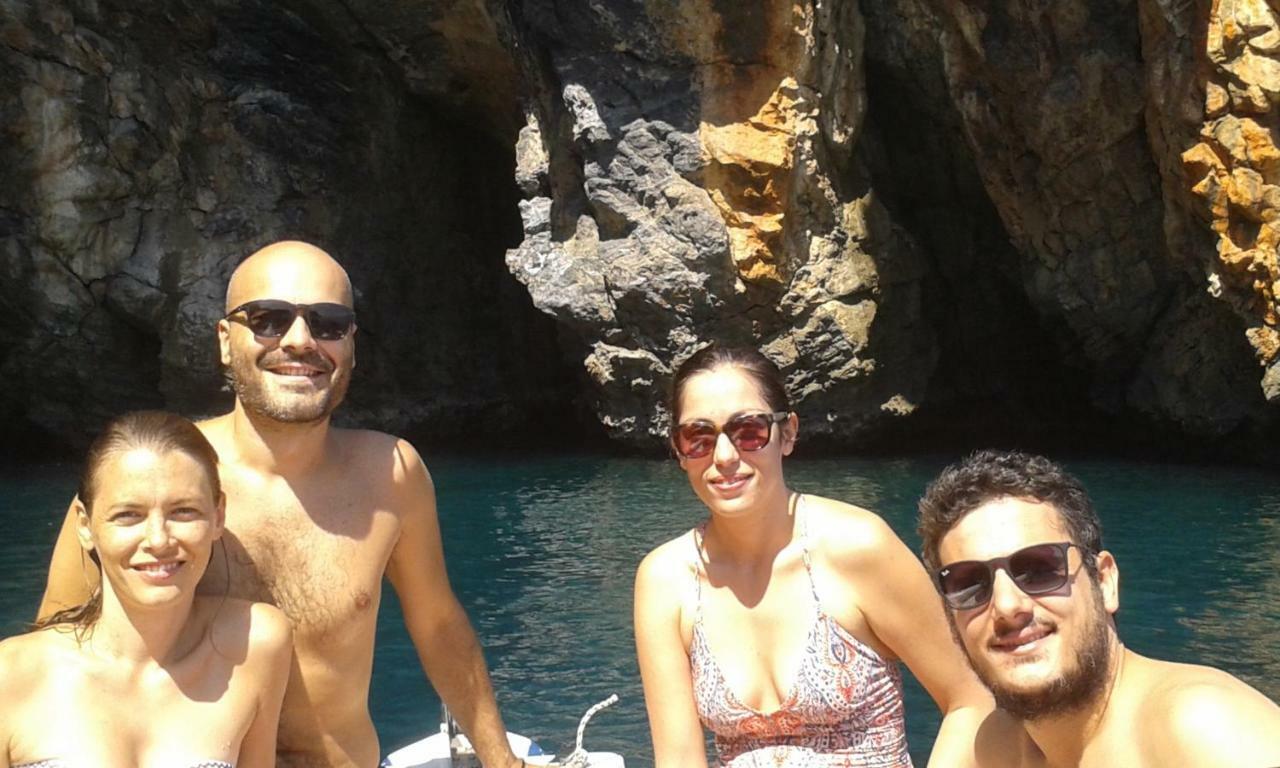 Kalogirou Stone House Apartment Limnionas  Bagian luar foto