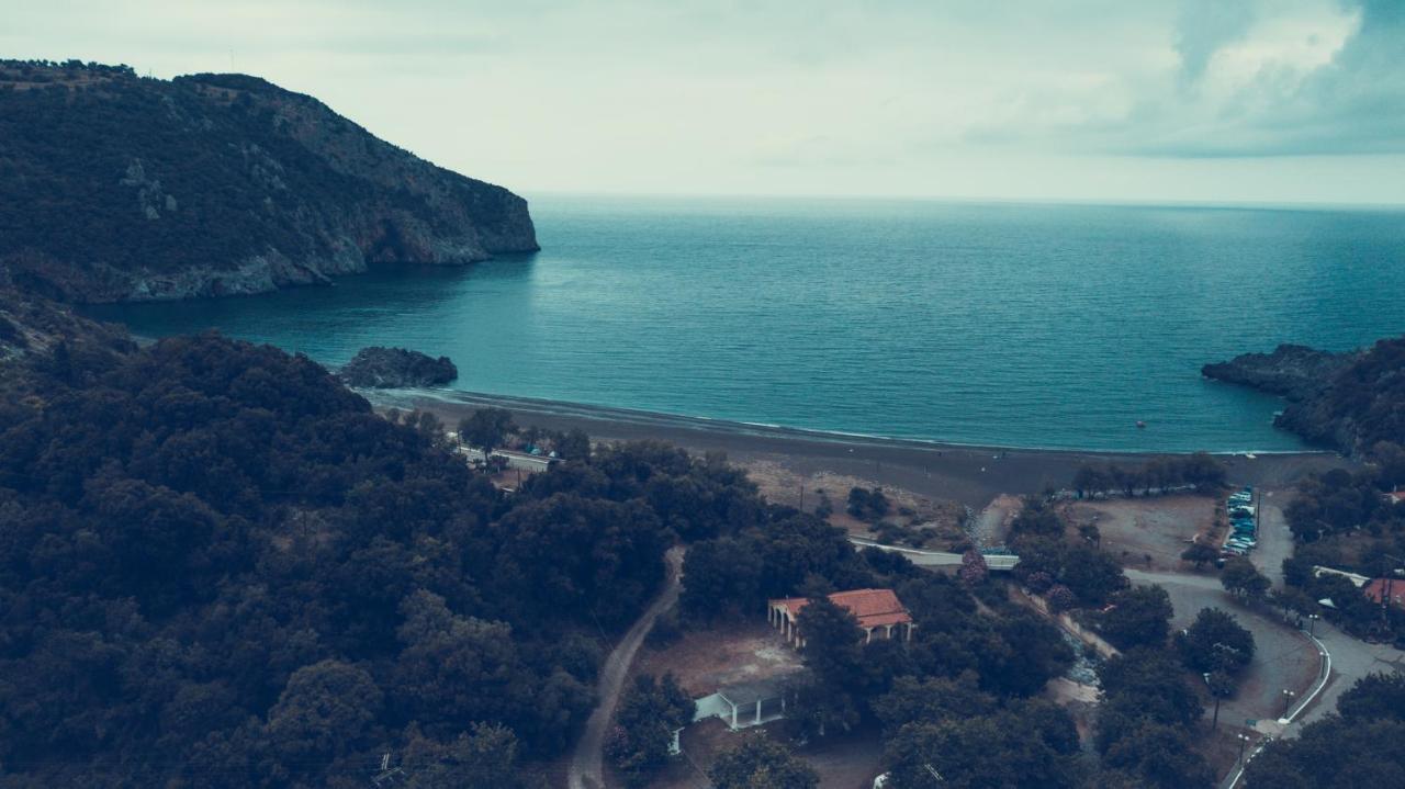 Kalogirou Stone House Apartment Limnionas  Bagian luar foto